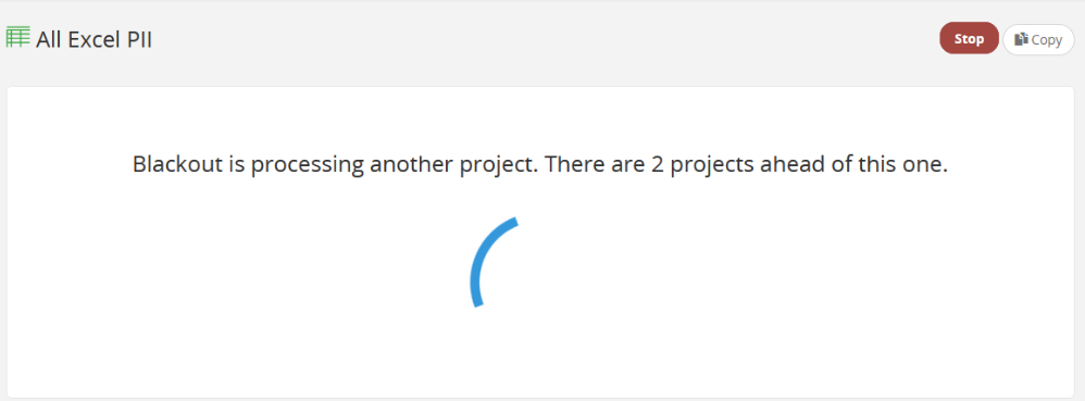Project Queue Position 2